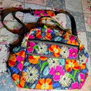 Vera Bradley Weekender Jazzy Blooms